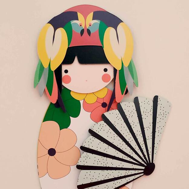 Ma Cabane à Rêves magnetukai - Asian dolls
