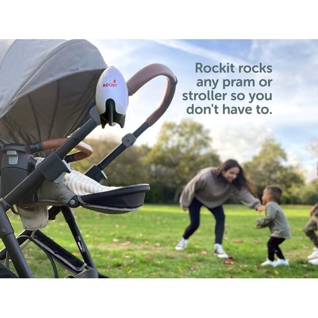 Rockit vežimėlio sūpiklis (naujasis - USB įkraunama versija)