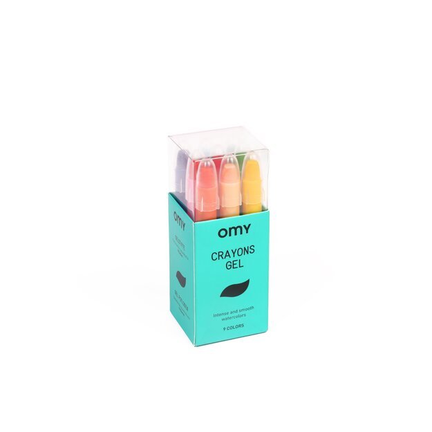 OMY kreidelės CRAYONS GEL
